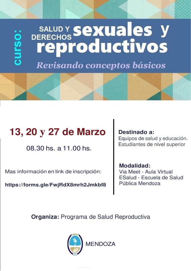 Curso de Salud y Derechos Sexuales Reproductivos: Revisando conceptos básicos