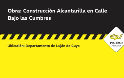 Obra: Construcción Alcantarilla en Calle Bajo las Cumbres