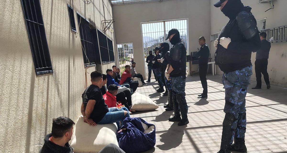 Rápida intervención de los grupos SeRP y GEOP ante la alteración del orden en el Complejo Penitenciario San Felipe