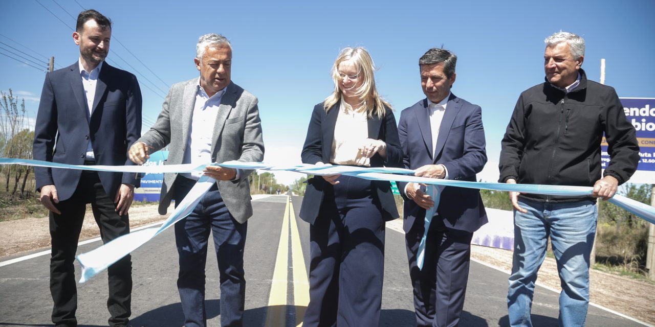 Cornejo: “La Ruta 177 abre nuevas oportunidades para el desarrollo social, productivo y turístico de San Rafael”
