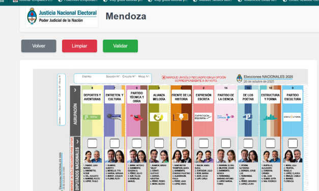 Entrenando para las elecciones de octubre con el simulador de voto para la BUP