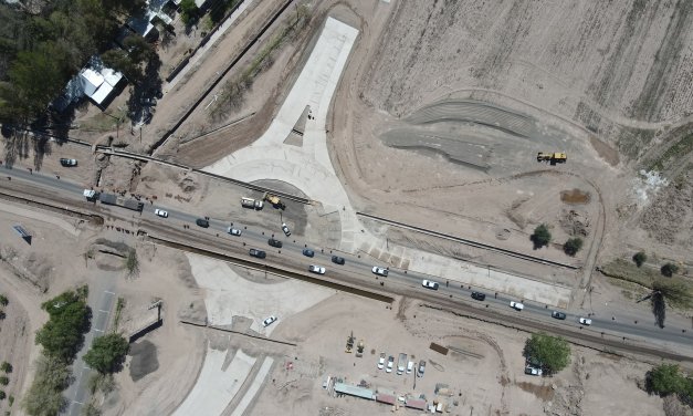 Por una nueva rotonda y una obra de cloacas, estará cortada la calle Maza a la altura de RP 60