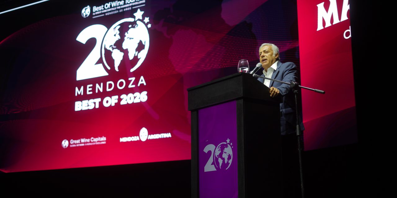 Cornejo destacó el desarrollo del enoturismo en la 20ª edición de los Best of Mendoza’s Wine Tourism