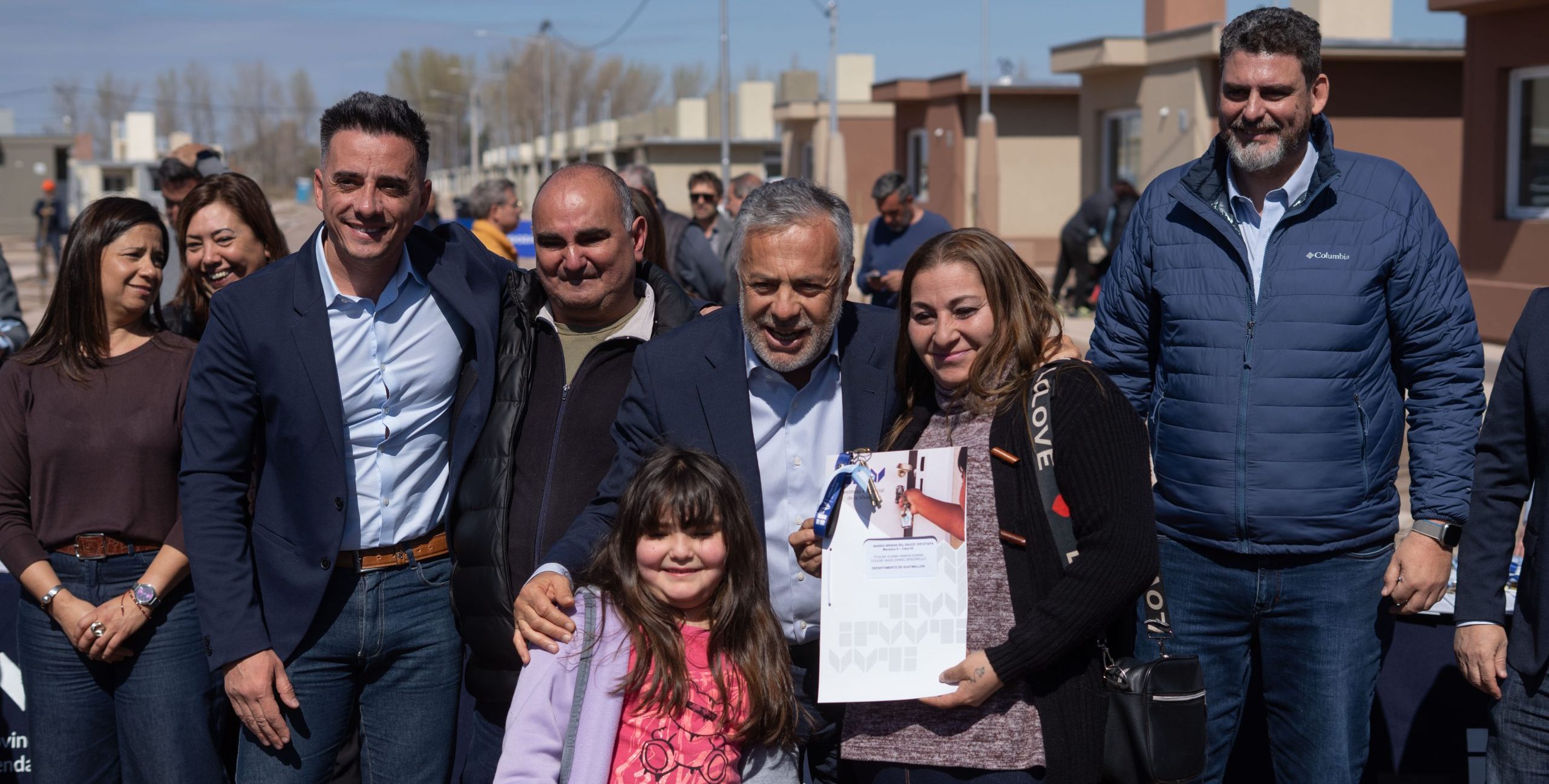 Política habitacional: el Gobierno de Mendoza entregó 122 nuevas viviendas en Guaymallén