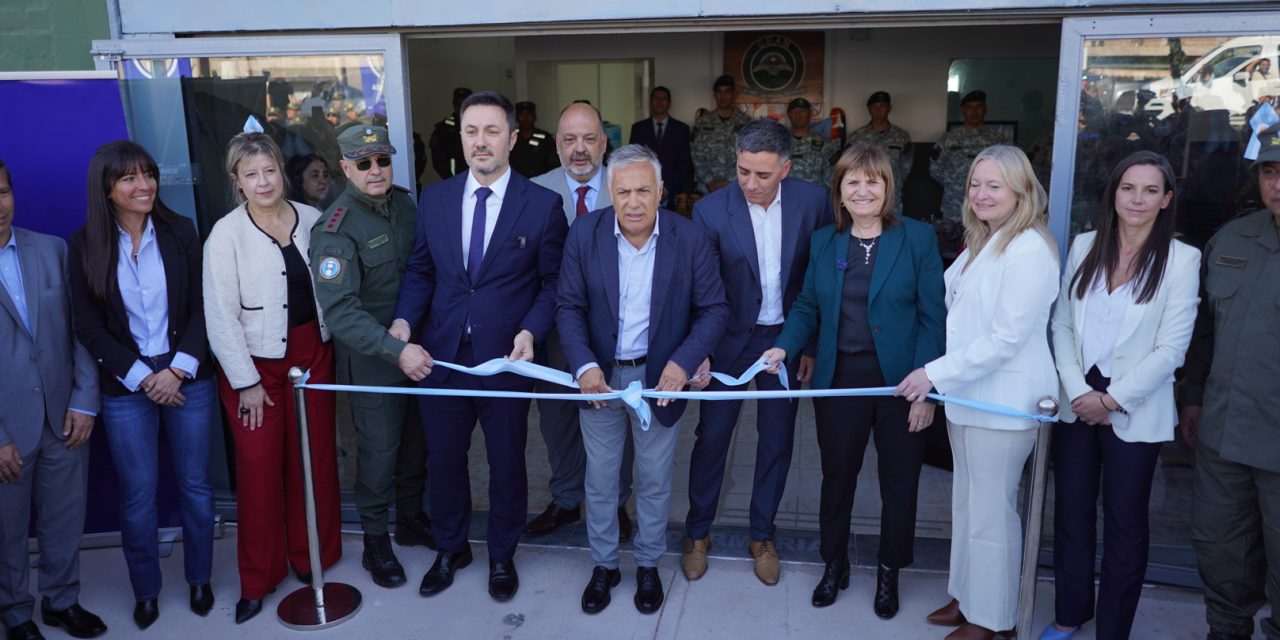 Mendoza cuenta con nuevas y remodeladas sedes de Gendarmería Nacional y de la Policía Federal