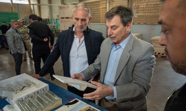 Representantes del Grupo LTN visitaron la planta de producción que la empresa posee en Almafuerte I