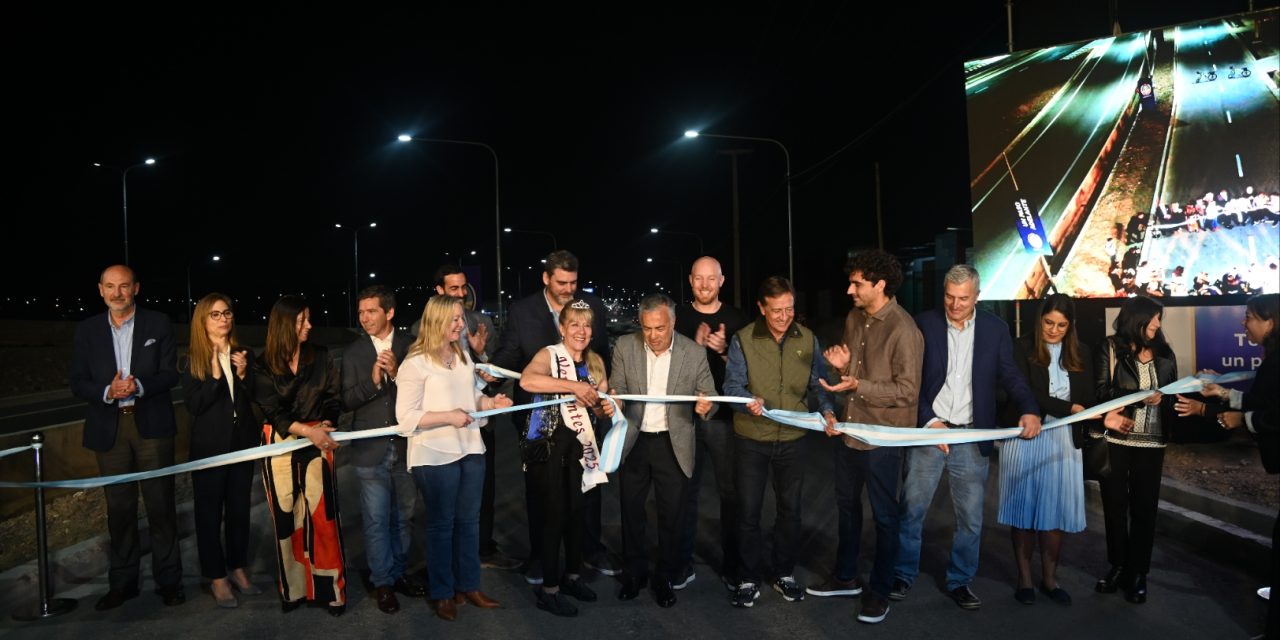 El Gobernador Cornejo inauguró el Tramo II de la Nueva Ruta Panamericana