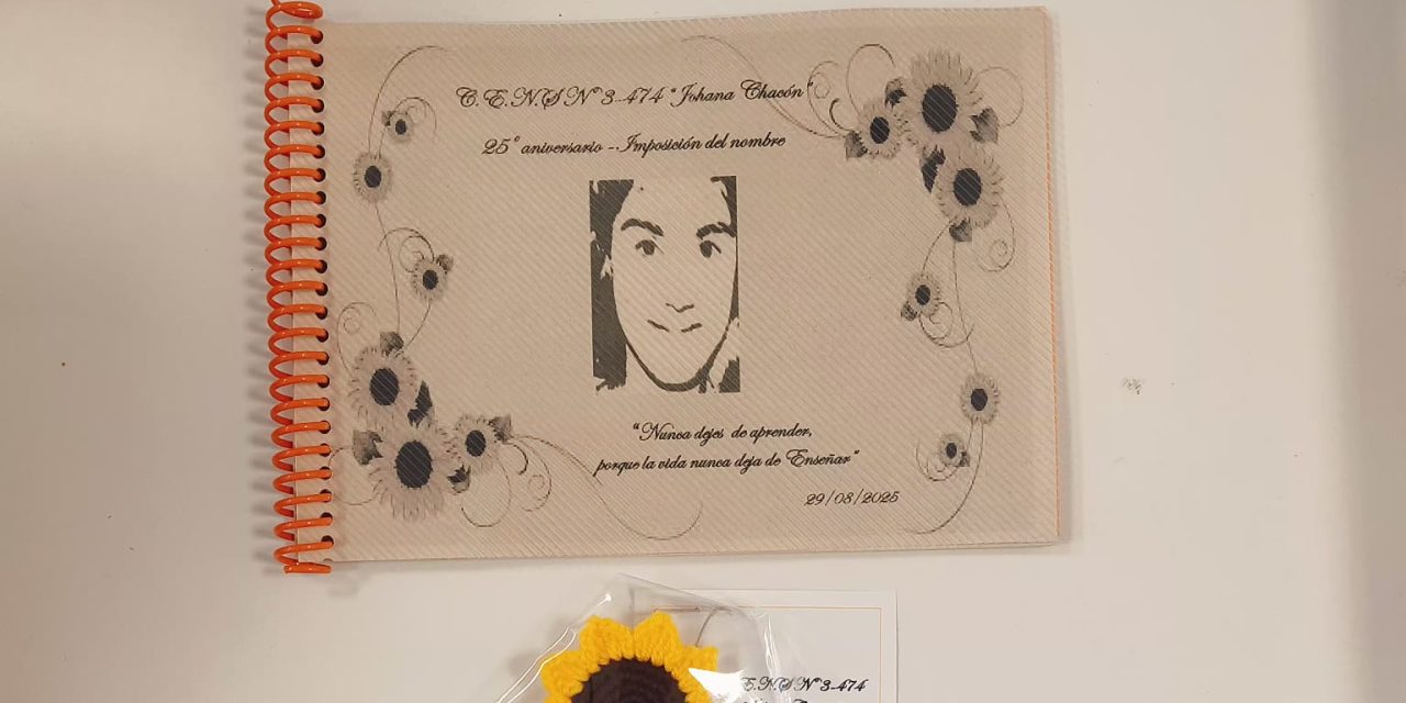 El CENS 3-474 confirma su identidad bajo el nombre “Johana Chacón”
