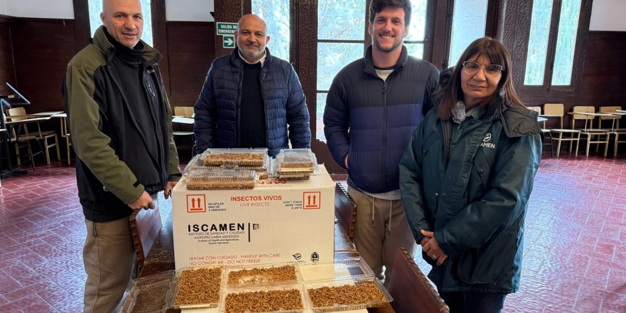 ISCAMEN proveyó tenebrios molitor al Ecoparque como refuerzo nutricional para diversos animales