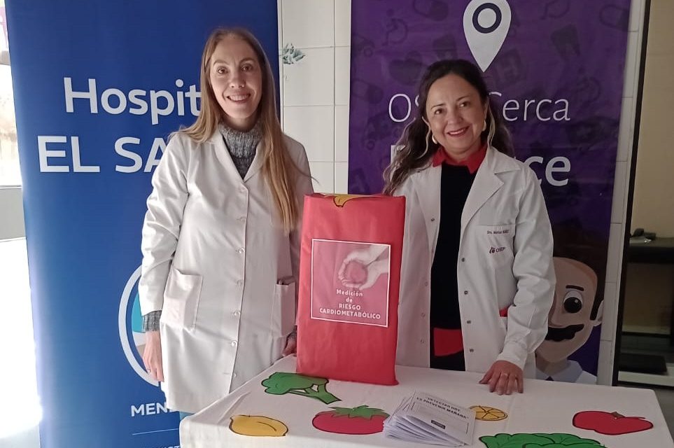 El Hospital El Sauce inició jornadas de detección de riesgo cardiometabólico