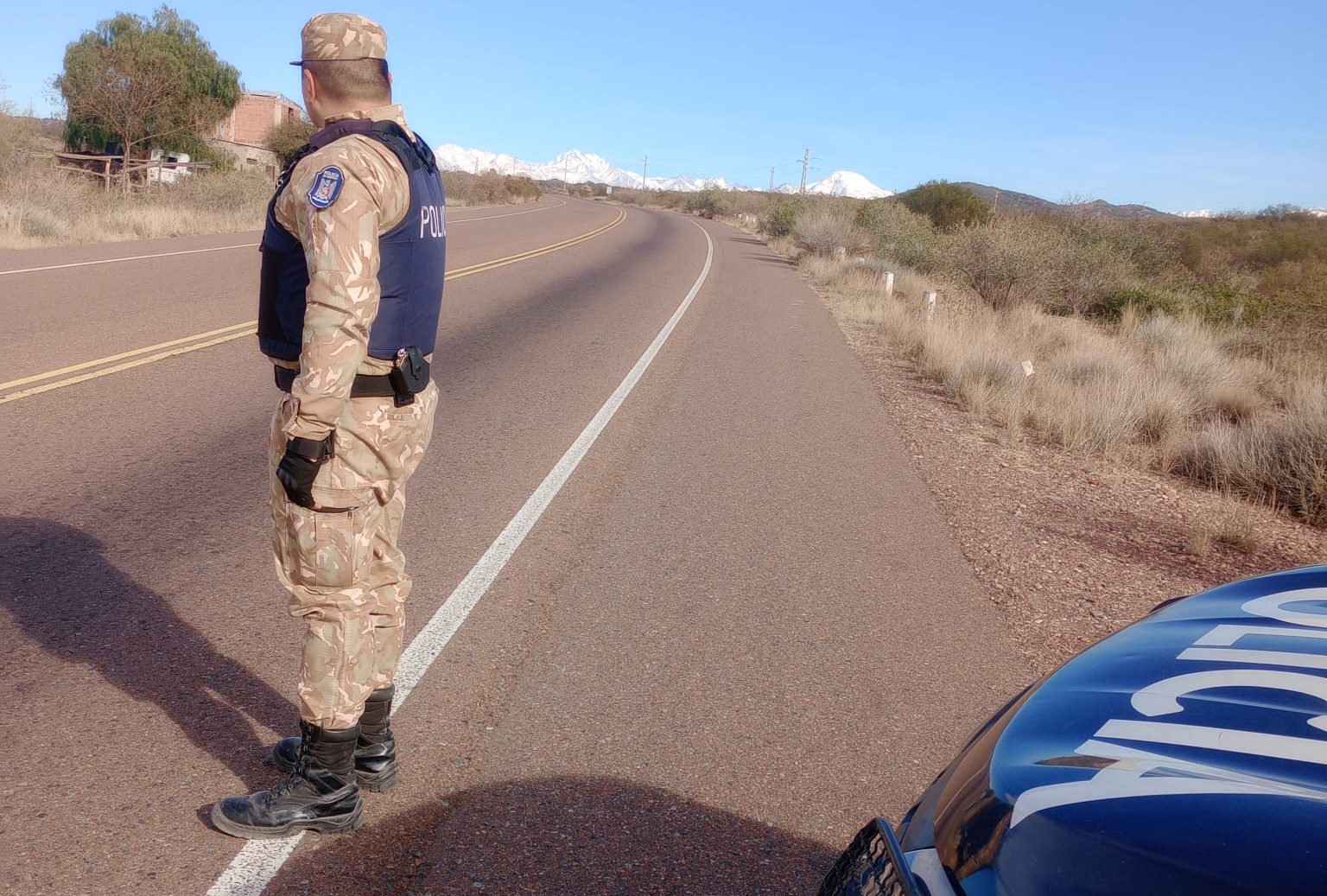 La Policía Rural frenó el traslado irregular de ganado en el Sur provincial