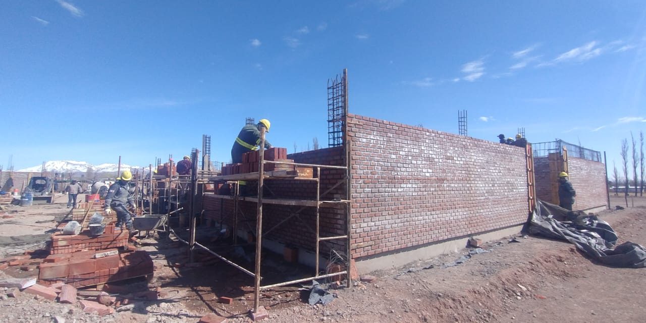 La nueva Escuela Técnica Eugenio Izsaky de Malargüe se hace realidad: la obra ya tiene 12,25% de avance