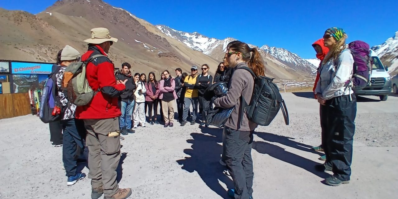 Estudiantes de la UNCuyo impulsan proyectos de turismo accesible en el Parque Aconcagua