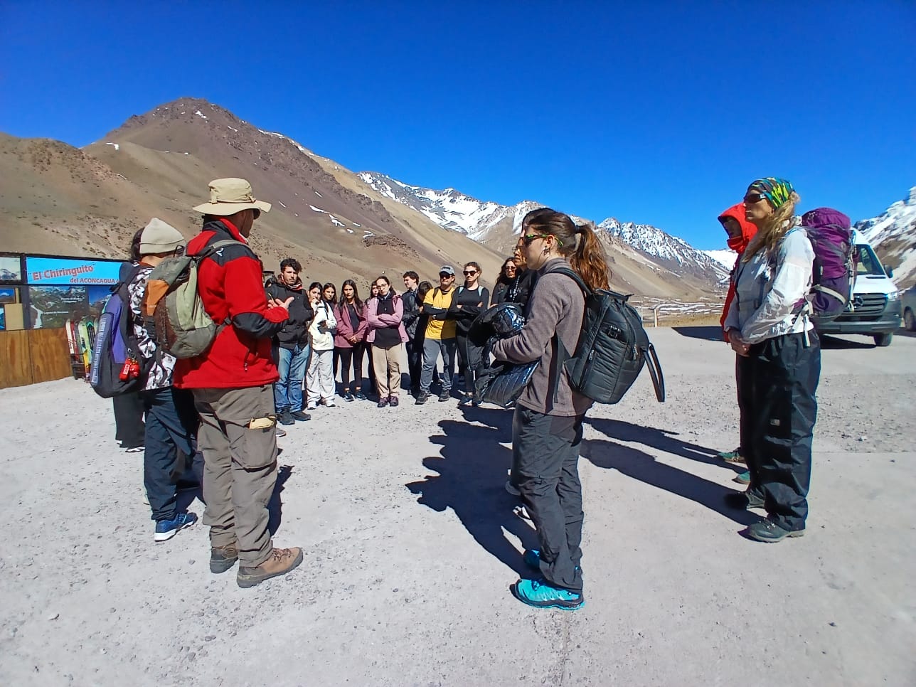 Estudiantes de la UNCuyo impulsan proyectos de turismo accesible en el Parque Aconcagua