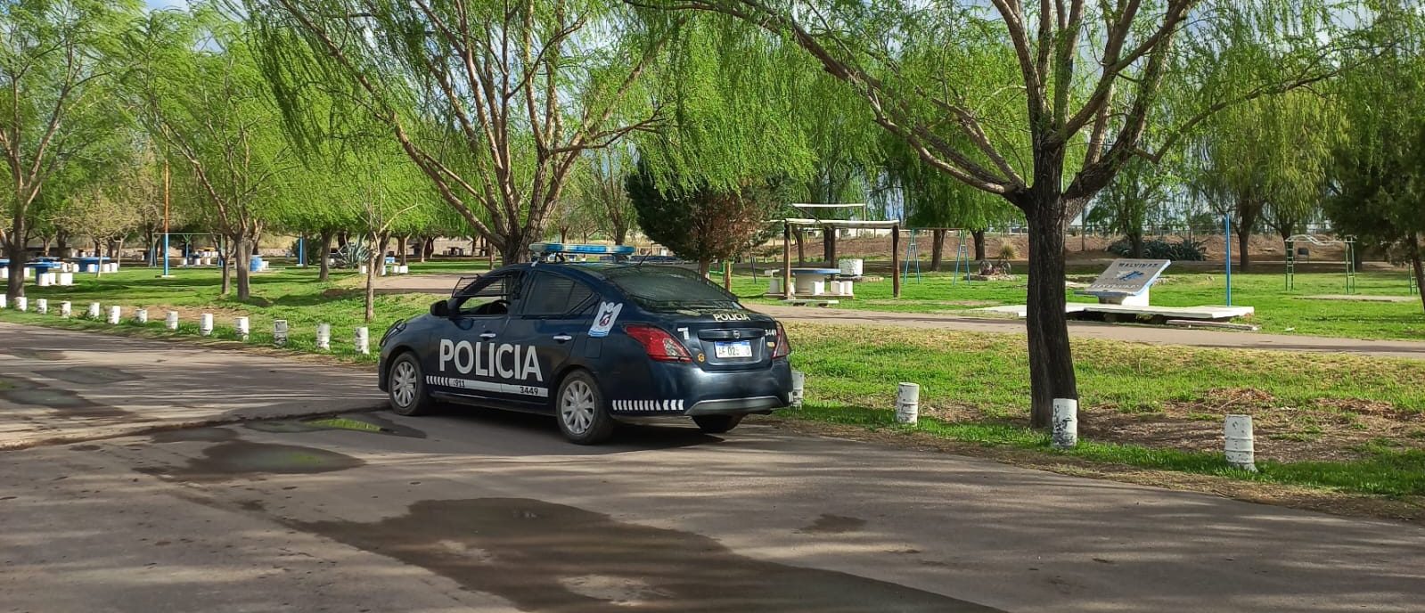 La Policía de Mendoza desplegó maniobras preventivas en el Este provincial