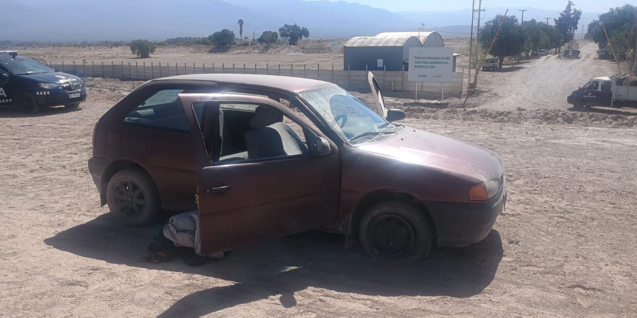 La Policía frustró un asalto y detuvo a dos hombres tras una persecución en Guaymallén