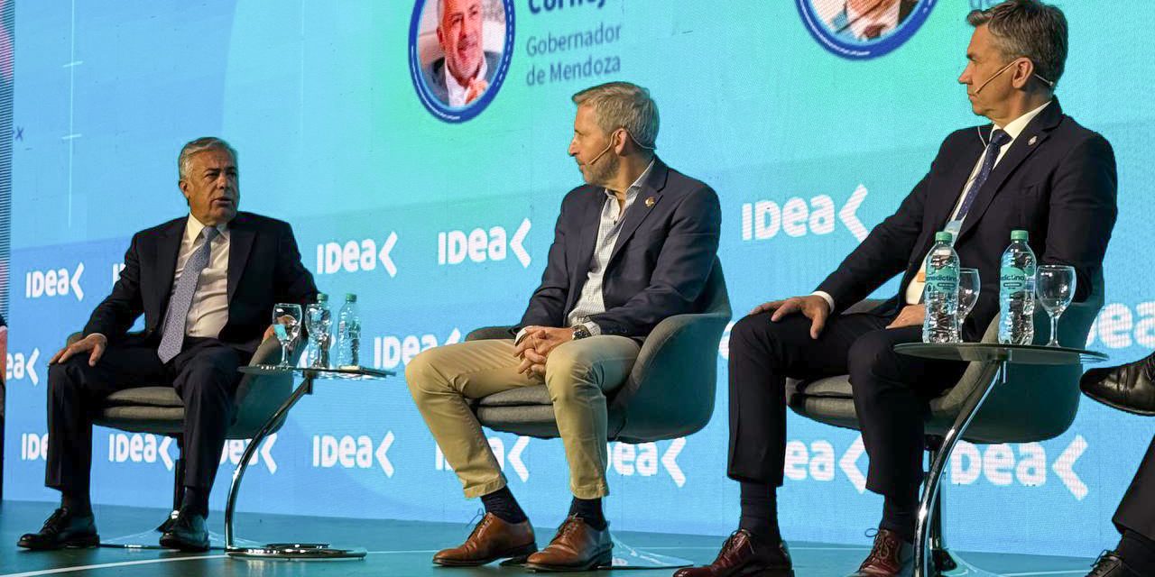 Cornejo en el Coloquio de IDEA: “Argentina necesita una reforma fiscal y educativa con visión federal”