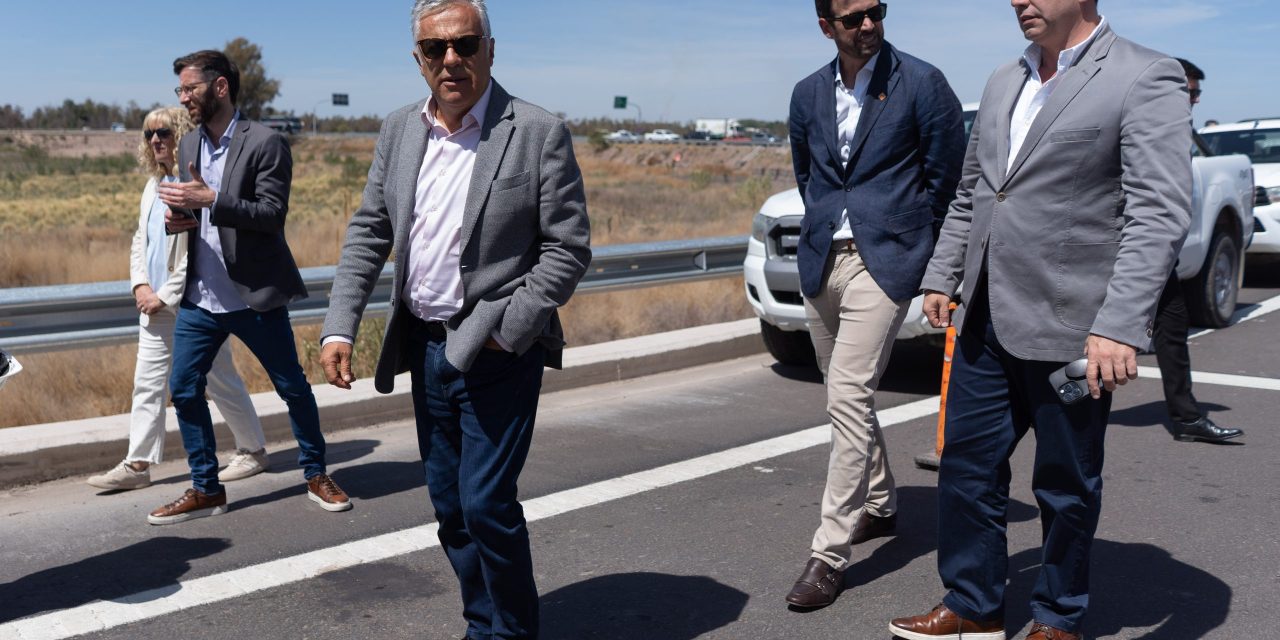 Se habilitó la Variante Palmira, obra clave para la seguridad vial y la conectividad