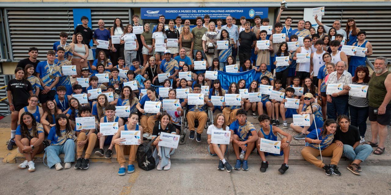 El Gobierno de Mendoza reconoció a los medallistas de los Juegos Nacionales Evita 2025 y de los Juegos Deportivos Panamericanos Juniors