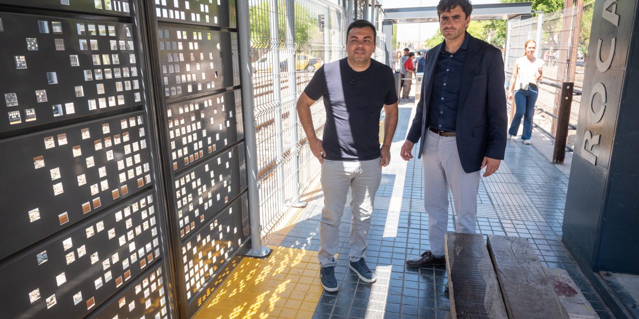El Metrotranvía suma paradores inteligentes en Las Heras