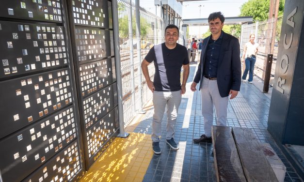 El Metrotranvía suma paradores inteligentes en Las Heras