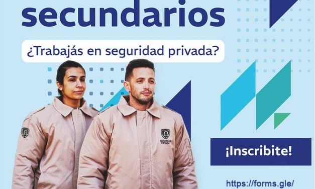 Siguen abiertas las inscripciones para que el personal de seguridad privada termine el secundario
