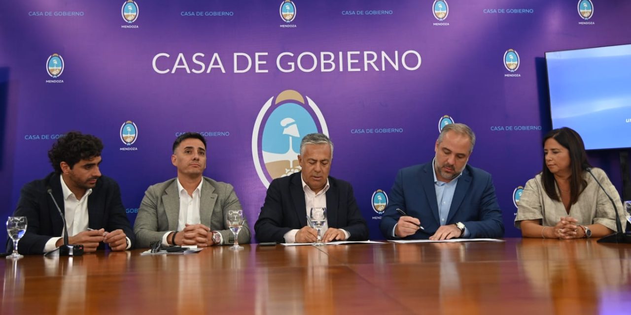 El Gobernador Alfredo Cornejo anunció el llamado a licitación de un tramo estratégico de la Ruta 7