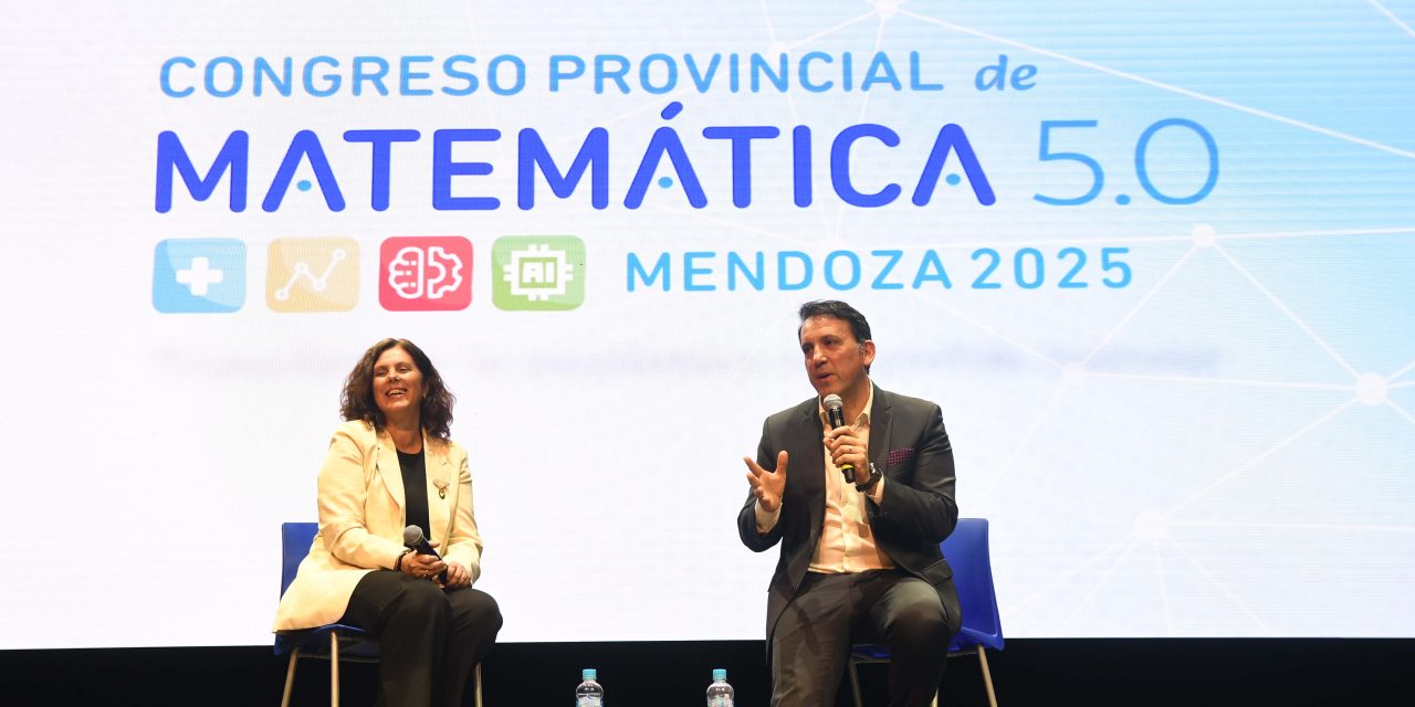 Más de 4.500 docentes participan del Congreso Provincial de Matemática 5.0