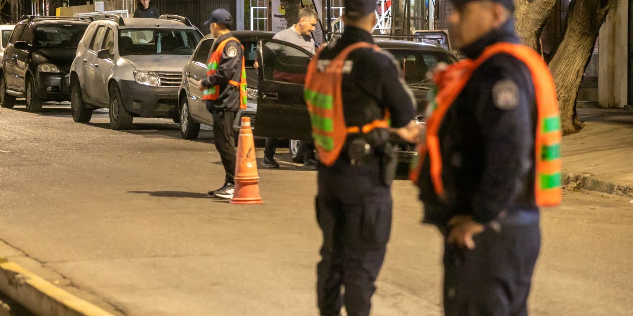 Controles en las calles y aprehensiones durante un nuevo operativo de alto impacto en Guaymallén