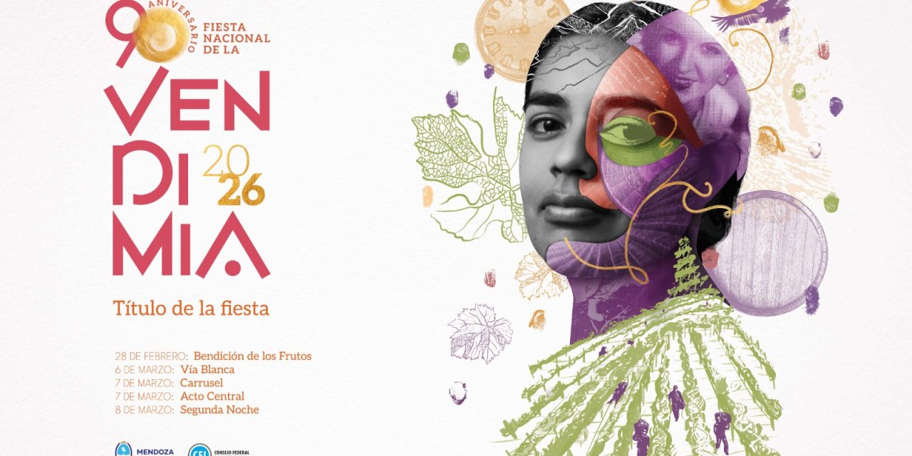 La Fiesta Nacional de la Vendimia 2026 ya tiene su imagen