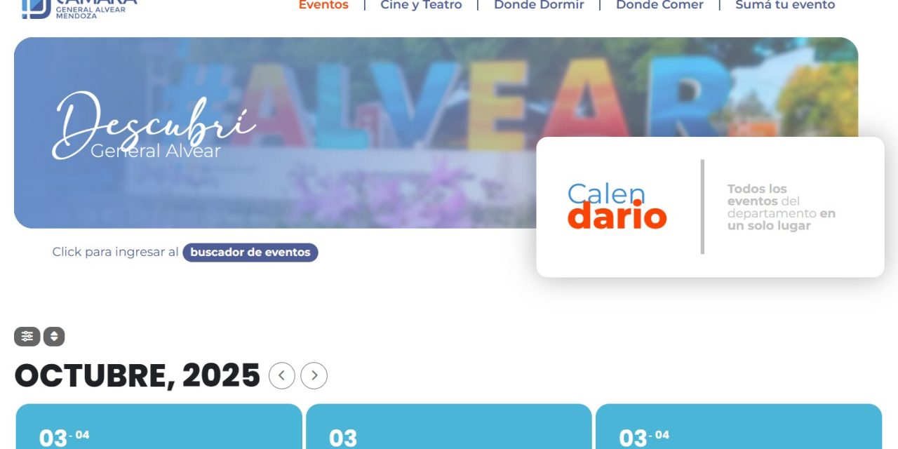 General Alvear lanza una nueva plataforma para potenciar el turismo y la actividad local