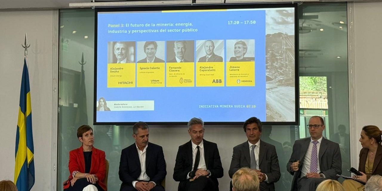 Latorre en el seminario de la Embajada de Suecia: “La infraestructura y la gobernanza son clave para que las inversiones elijan nuestras provincias”