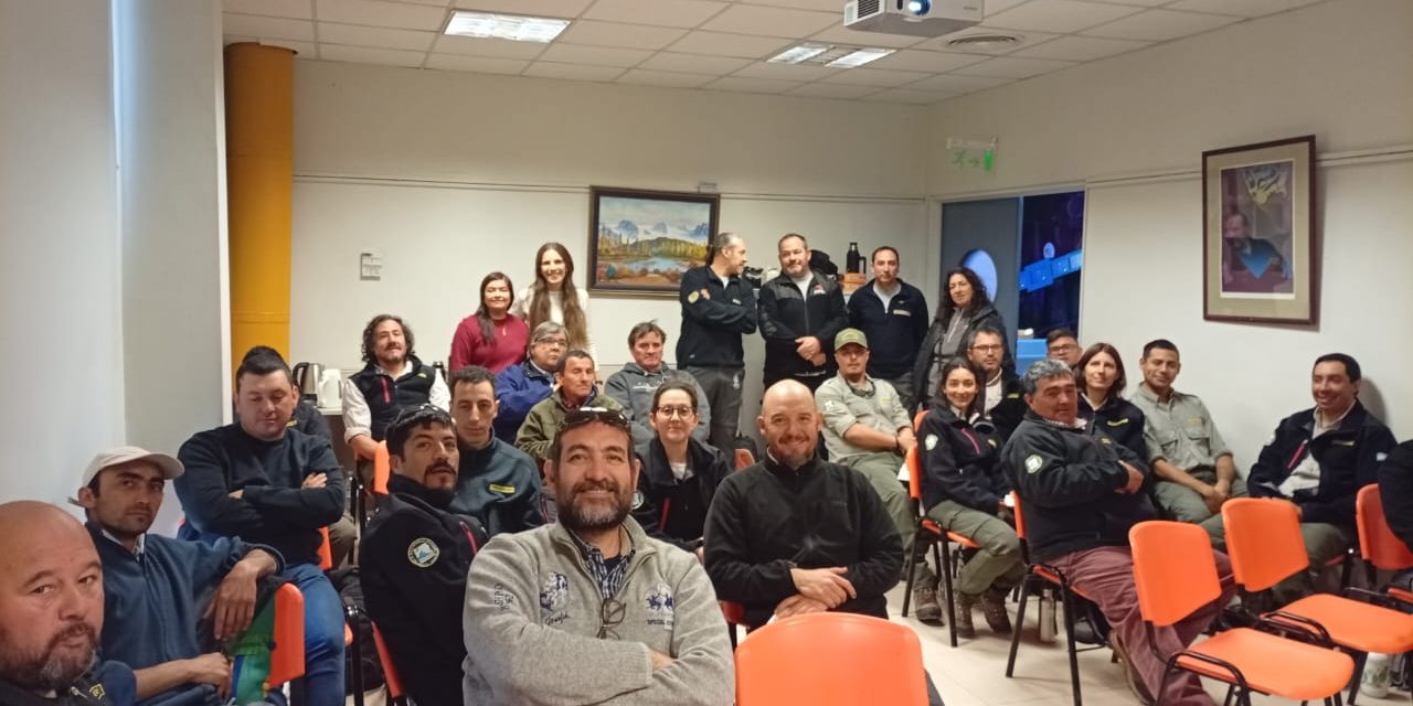El Ministerio de Energía y Ambiente capacitó al personal del Sur provincial en manejo y rescate de fauna silvestre