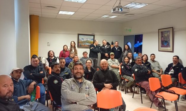 El Ministerio de Energía y Ambiente capacitó al personal del Sur provincial en manejo y rescate de fauna silvestre