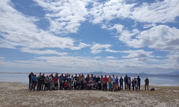 Observación de aves en Llancanelo: una jornada de aprendizaje, cooperación y compromiso con la naturaleza