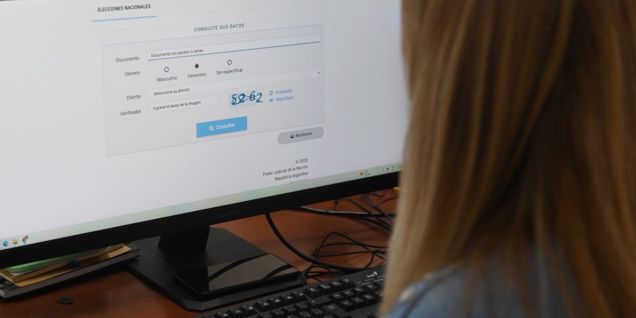Elecciones 2025: se puede acceder al padrón electoral para saber cuál es el lugar de votación