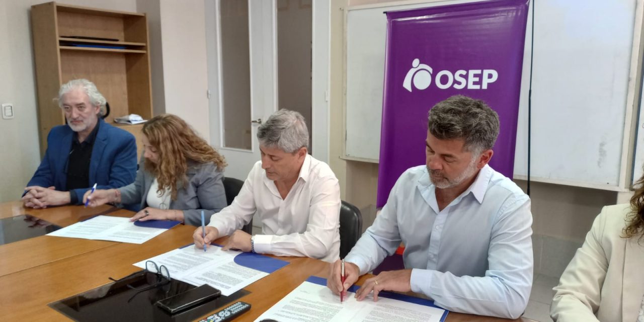 OSEP firmó un convenio histórico con el Incucai