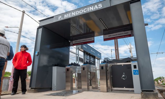 Seguridad y control en el Metrotranvía: nuevos paradores en Las Heras y Godoy Cruz