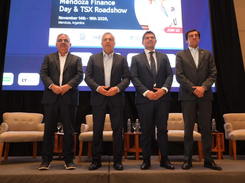 Alfredo Cornejo Gobernador de Mendoza, Carlos Sadir Gobernador de Jujuy, Raul Jalil Gobernador de Catamarca, Marcelo Orrego Gobernador de San Juan.