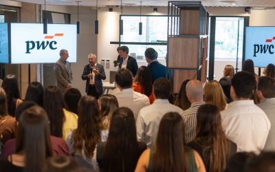 Cornejo celebró la apertura de las nuevas oficinas de PwC y destacó la inversión privada en Mendoza