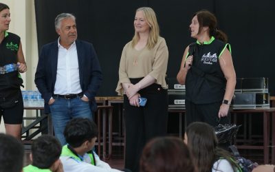 El Gobernador Alfredo Cornejo estuvo presente en San Rafael para la última Bicicleteada Solidaria del año