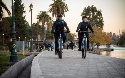 Detuvieron a un hombre con antecedentes que portaba armas en el Parque General San Martín