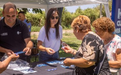 Convive Seguro: Rivadavia fue sede del primer encuentro del programa para adultos mayores