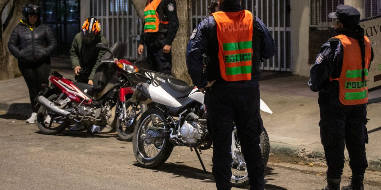 Con foco en la prevención, la Policía de Mendoza desplegó un operativo de alto impacto en Guaymallén
