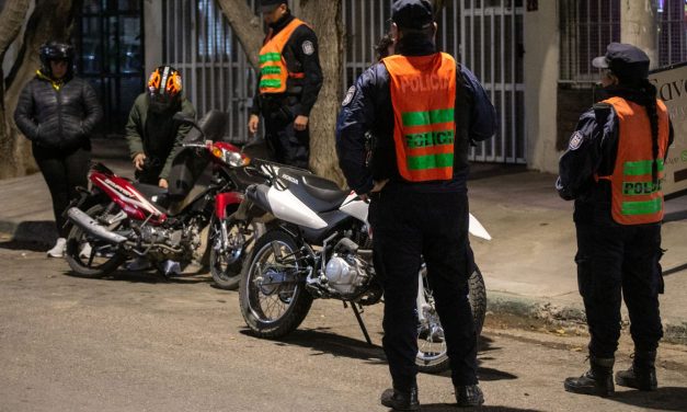 Con foco en la prevención, la Policía de Mendoza desplegó un operativo de alto impacto en Guaymallén