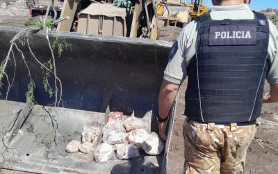 En General Alvear, la Policía decomisó carne en mal estado en un operativo del Plan Integral contra el Abigeato