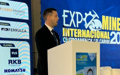 Mendoza presentó su modelo de minería sostenible ante 28 países en la Expo Minería de Panamá