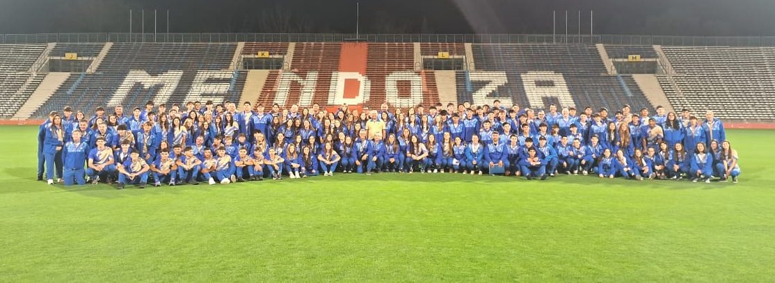 Con entusiasmo y orgullo, la delegación mendocina partió rumbo a los Juegos Binacionales 2025