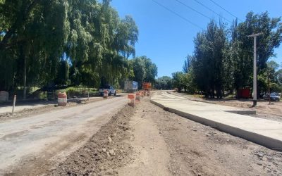 Avanza el ordenador vial del ingreso a Tunuyán y hay nuevos desvíos