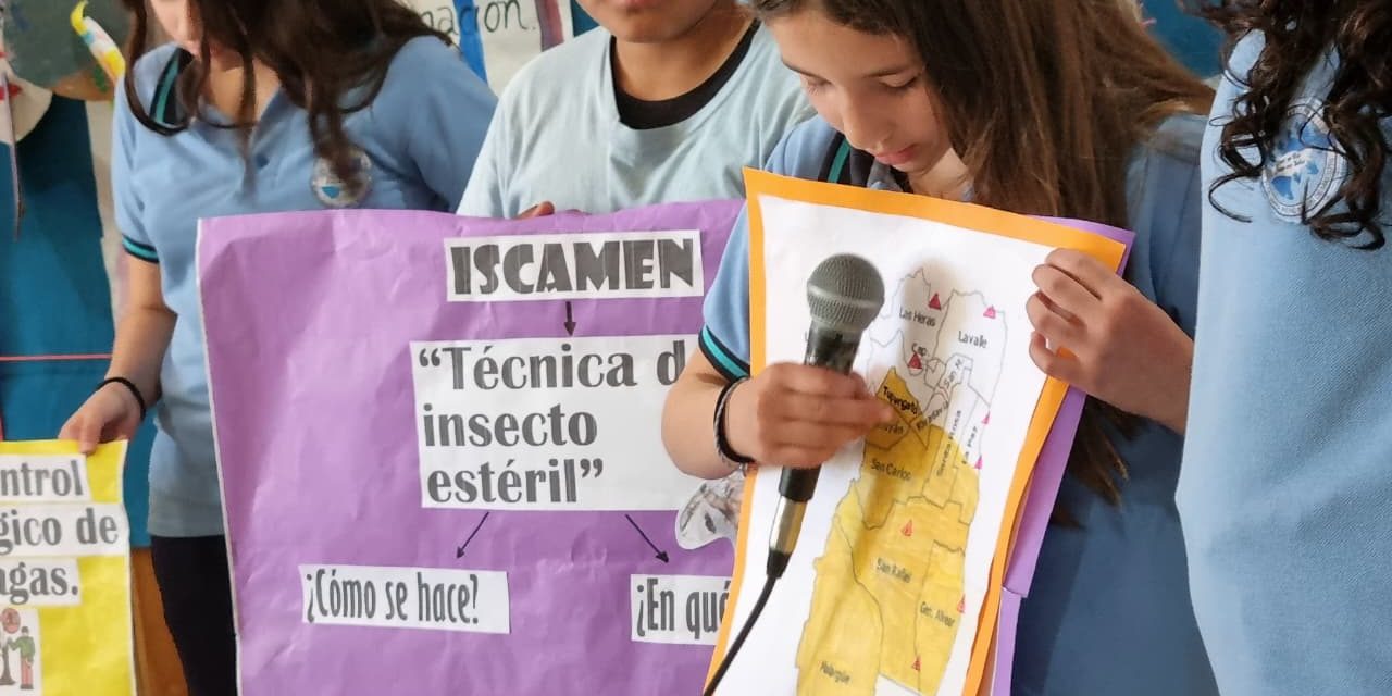 En San Carlos culminó la entrega de biocontenedores a estudiantes de la provincia